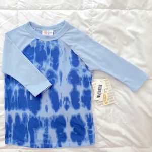Blue LuLaRoe Sloan kids top